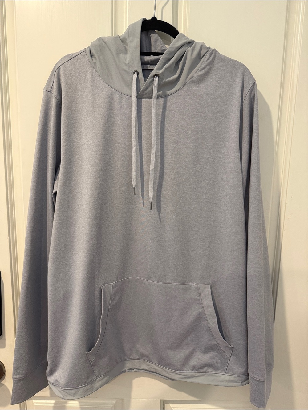 Vuori Light Gray Men's Pullover Hoodie